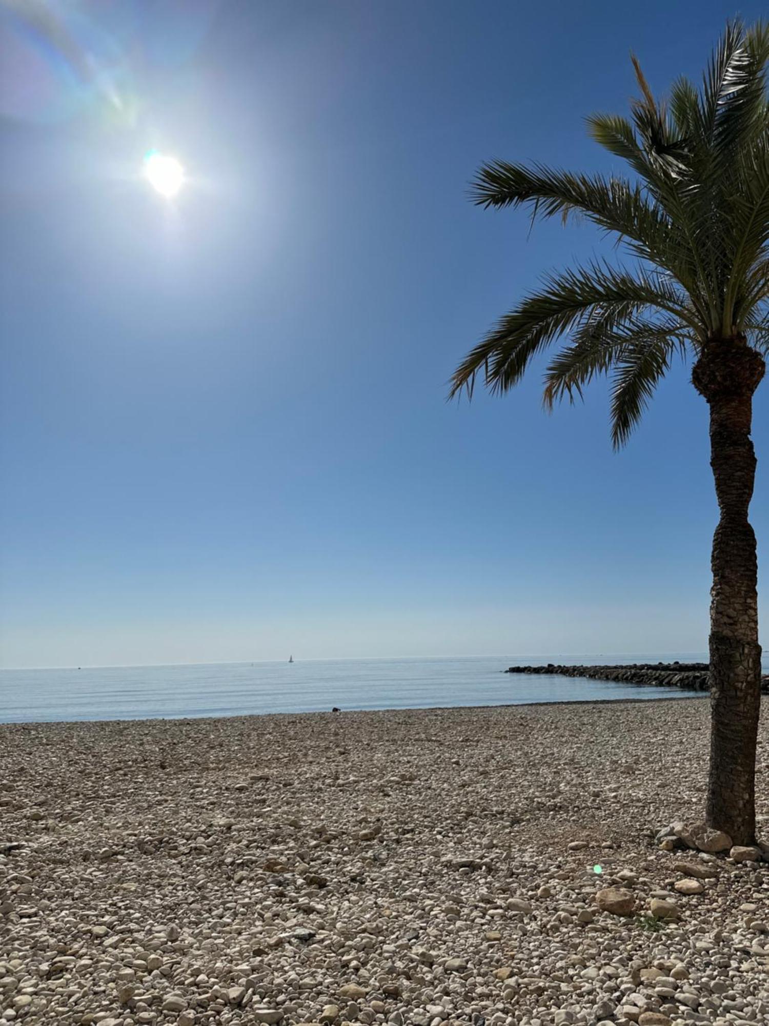 Precioso Apartamento De 3 Dormitorios Con Acceso Directo A La Playa Альтеа Экстерьер фото